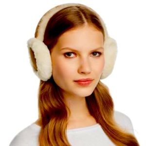 UGG Brown Suede Earmuffs